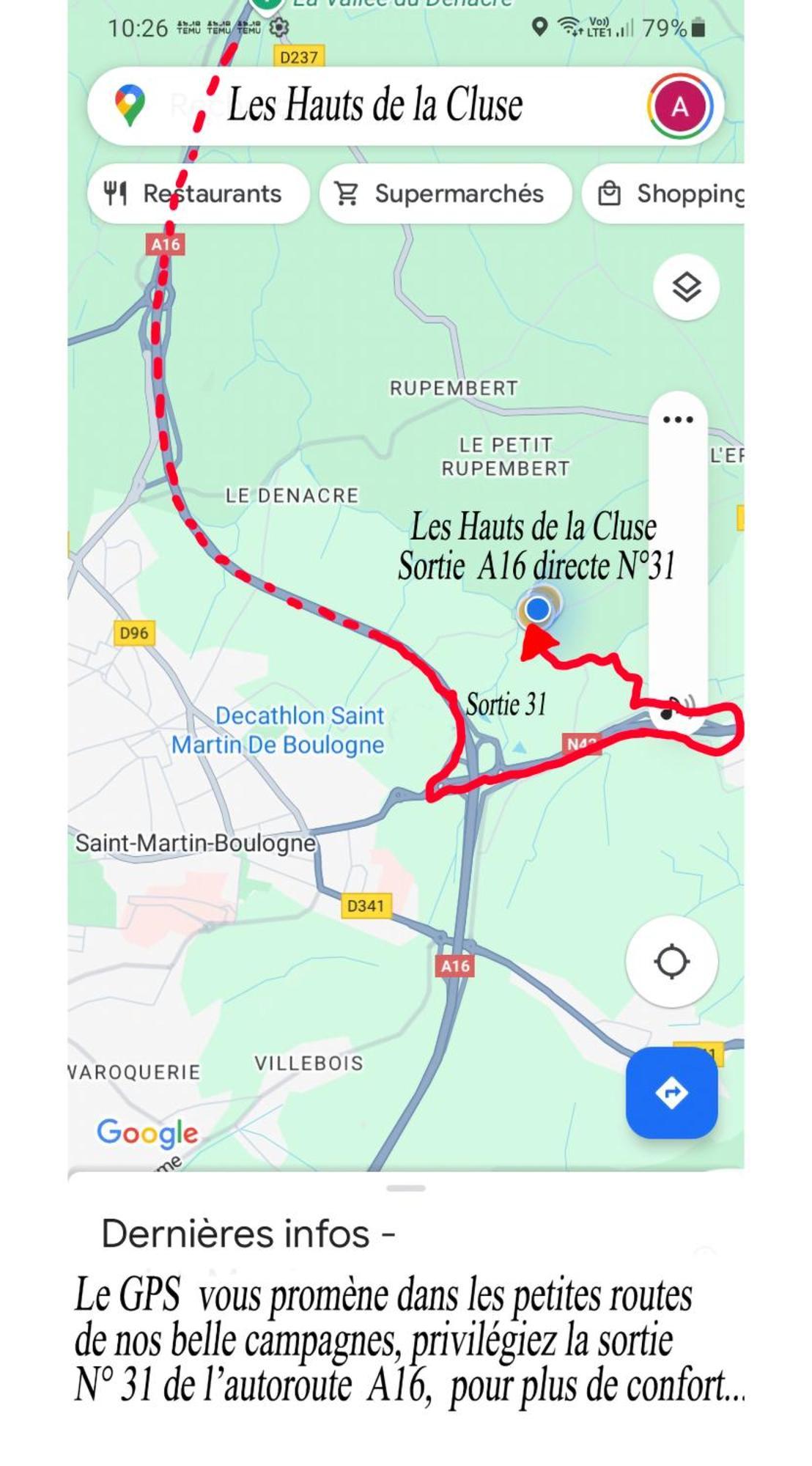 Les Hauts De La Cluse Wimille Bagian luar foto